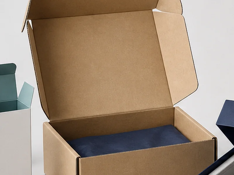 Custom corrugated mailer box packaging