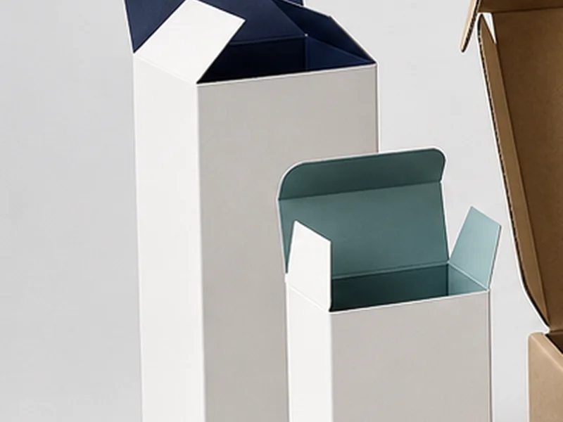 Custom printed folding carton packaging